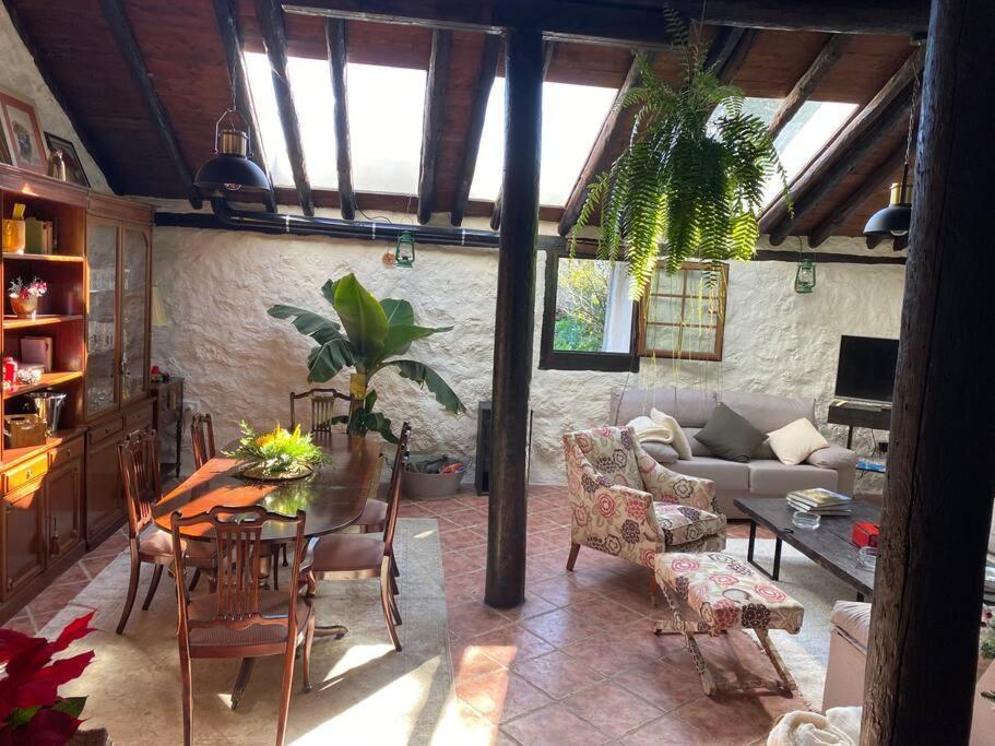 Casa Mara Casa Rural Con Terraza, Barbacoa Y Vistas Al Teide El Tanque Exterior foto