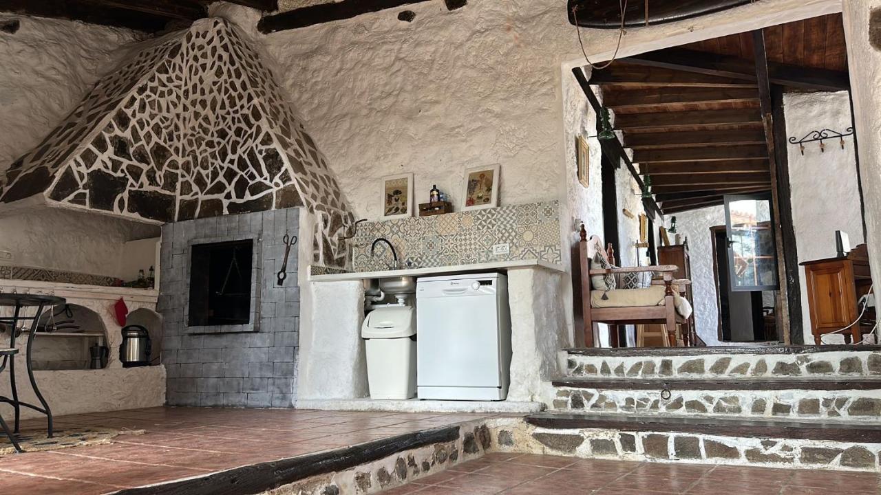 Casa Mara Casa Rural Con Terraza, Barbacoa Y Vistas Al Teide El Tanque Exterior foto